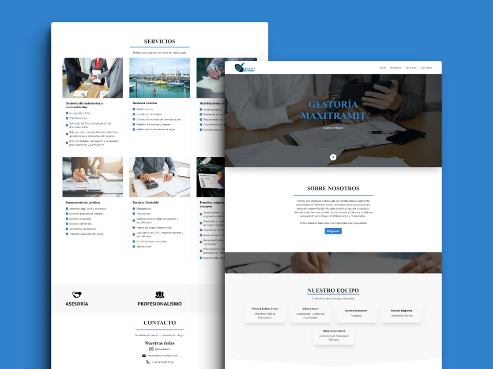 Imagen del proyecto Maxitramit